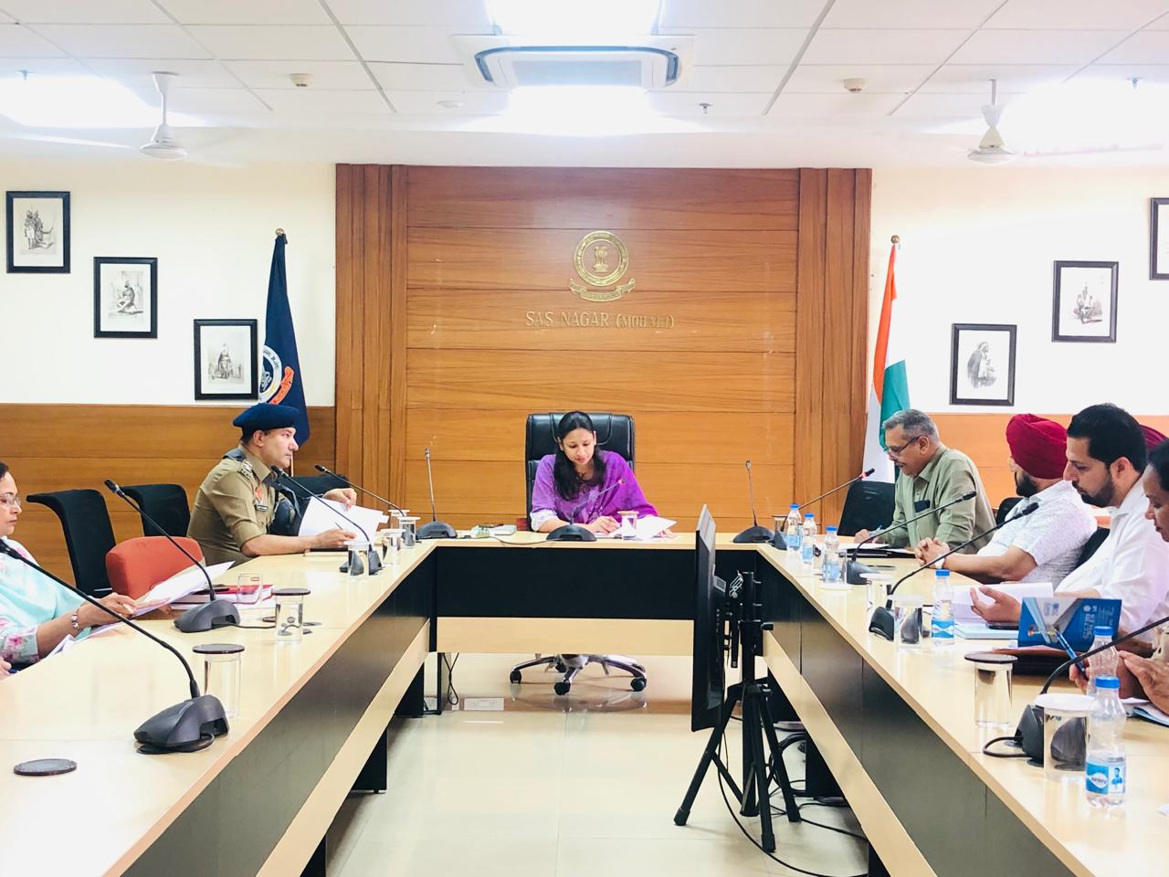 Deputy Commissioner holds quarterly meeting of District Defence Services Welfare Office